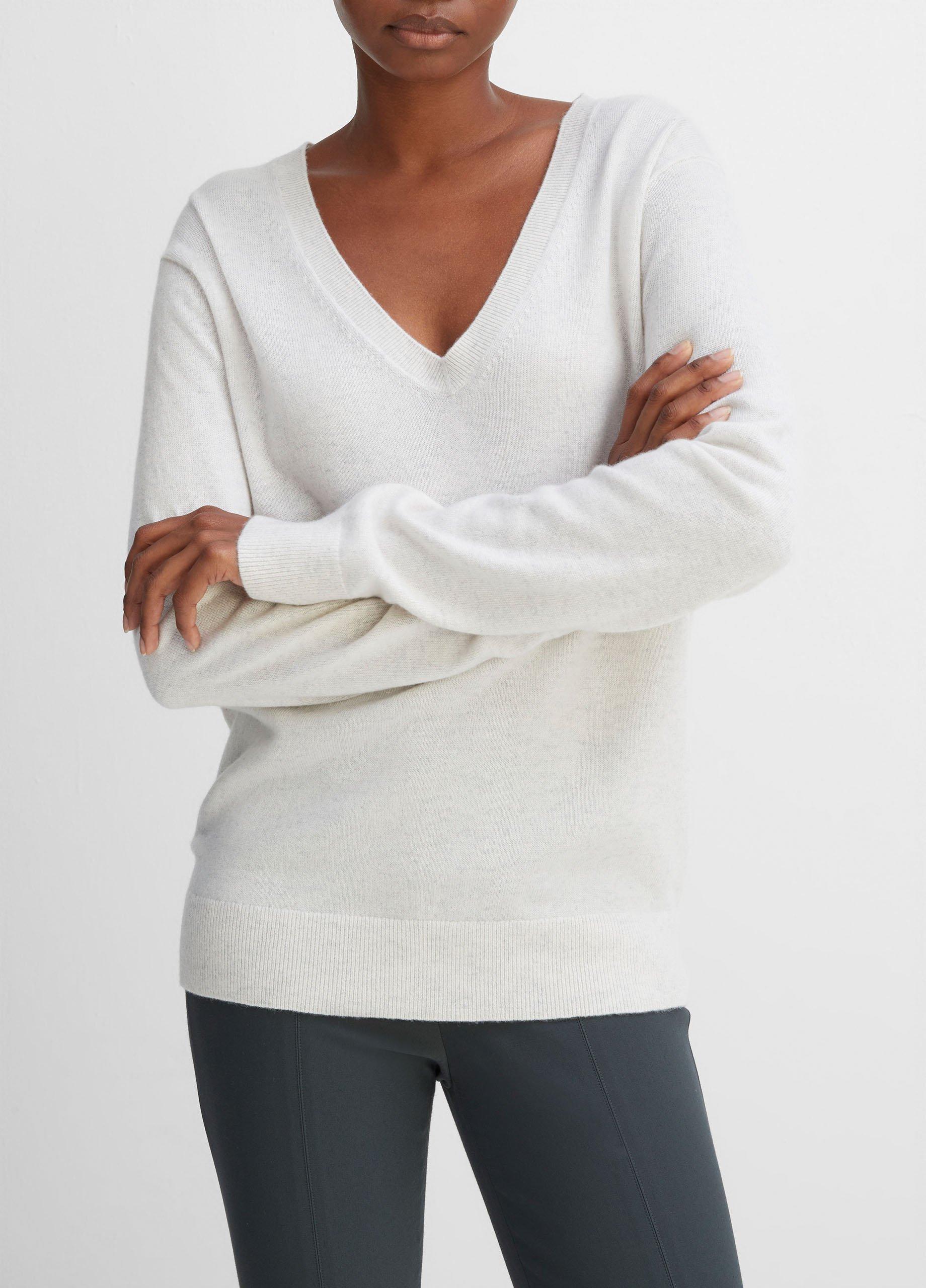 Cashmere Weekend V-Neck Sweater Product Image