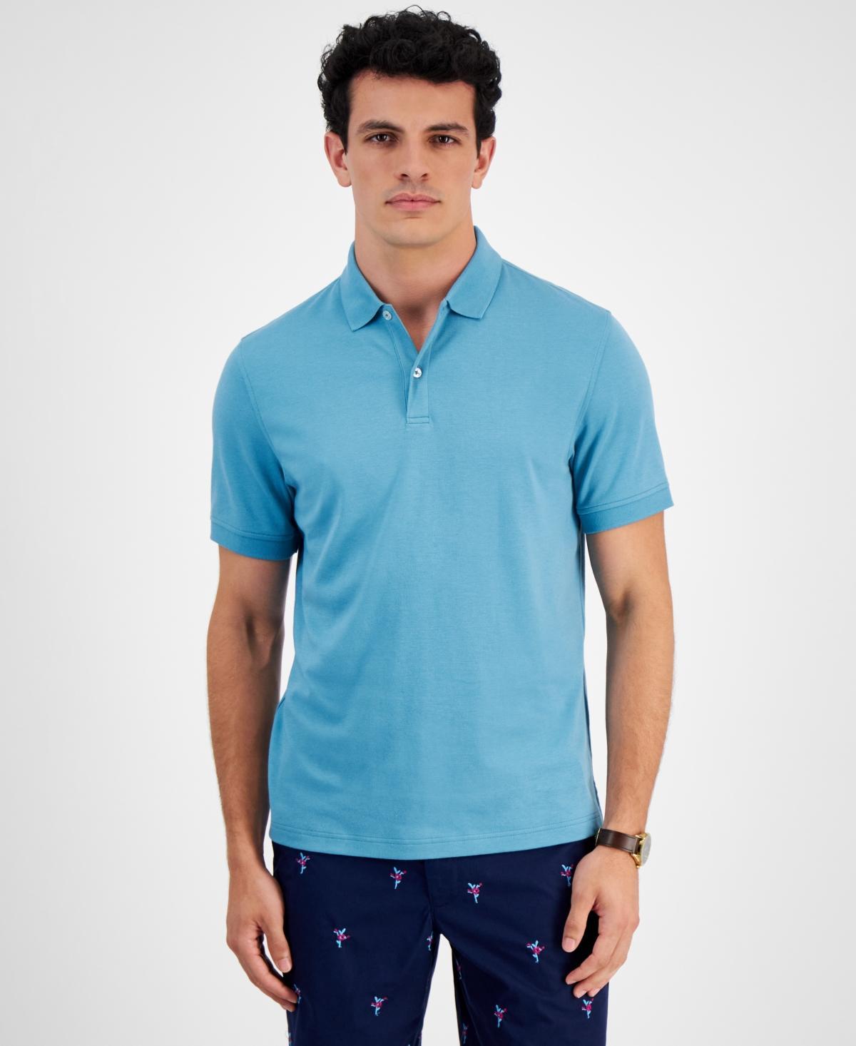 Club Room Mens Soft Touch Interlock Polo, Created for Macys Product Image