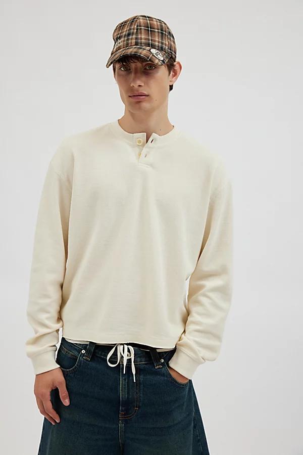 BDG Cameron Thermal Henley Tee Mens at Urban Outfitters product image