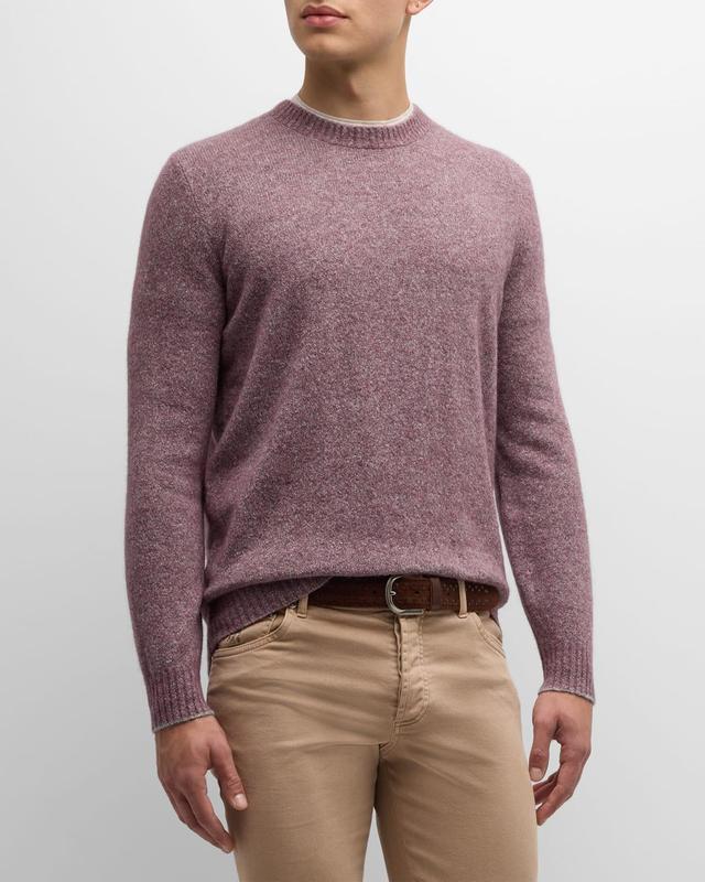 Men's Cotton Ribbed Sweatshirt  Product Image