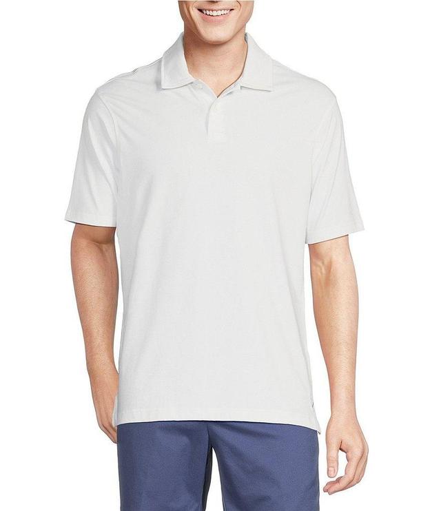 Cremieux Blue Label Slim Fit Solid Jersey Short Sleeve Polo Shirt Product Image