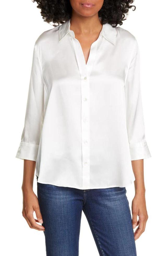 L'AGENCE Dani Blouse Size L, M, XL, XS. Product Image