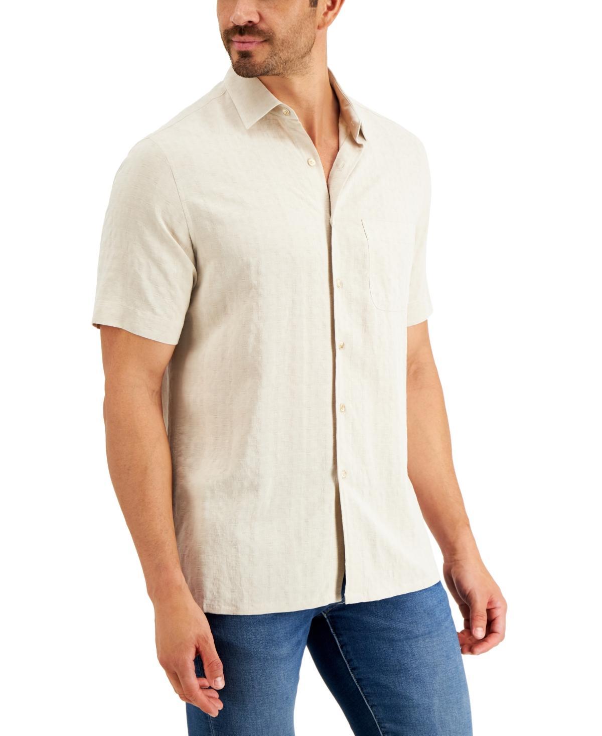 Club Room Mens Textured Shirt, Created for Macys Product Image