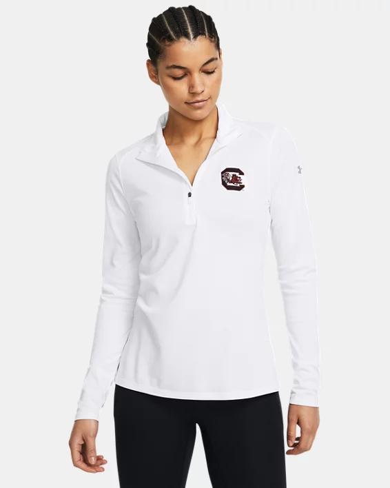 Womens UA Tech Mesh Collegiate  Zip Product Image