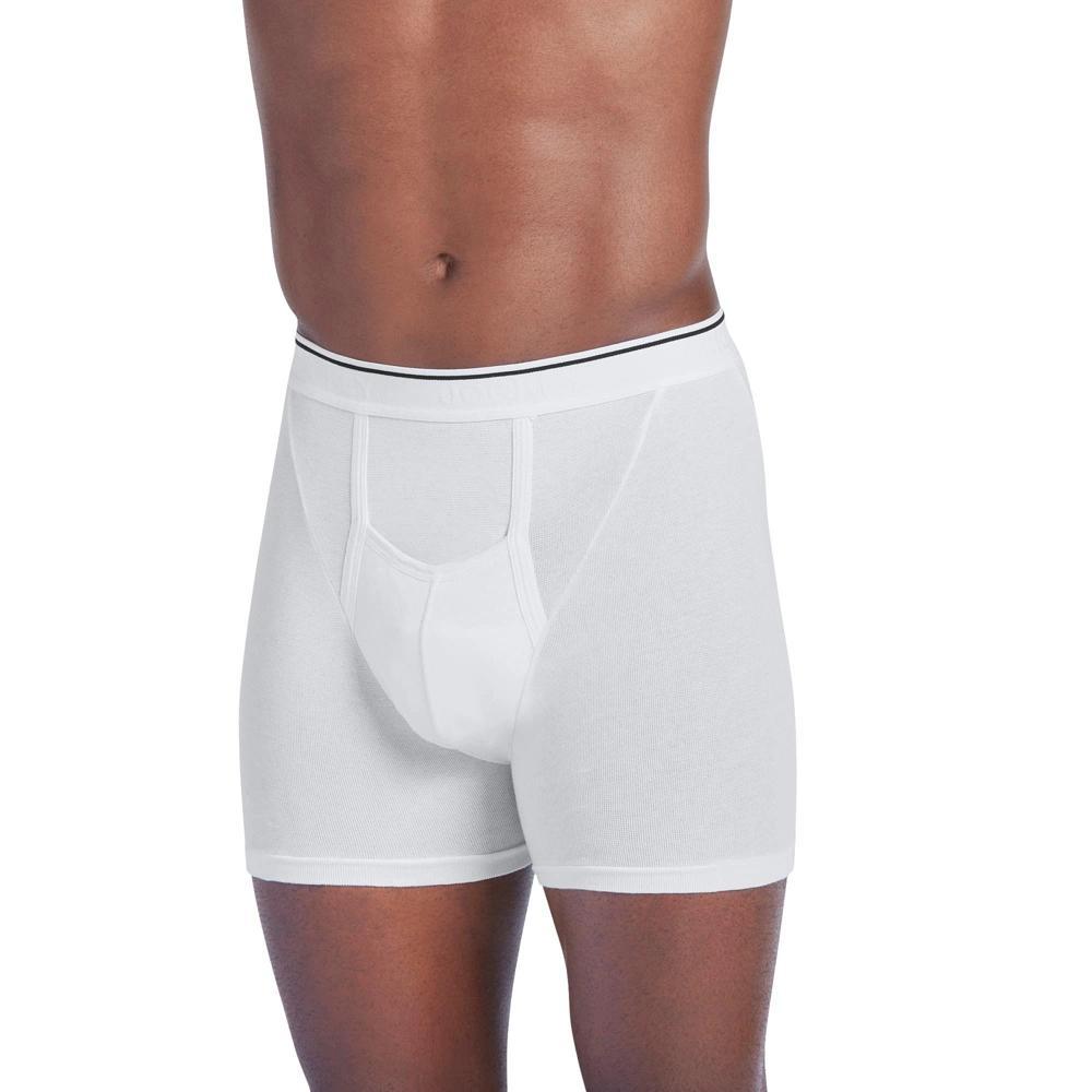 Jockey Men's Pouch 5" Boxer Brief - 2 Pack M White Product Image