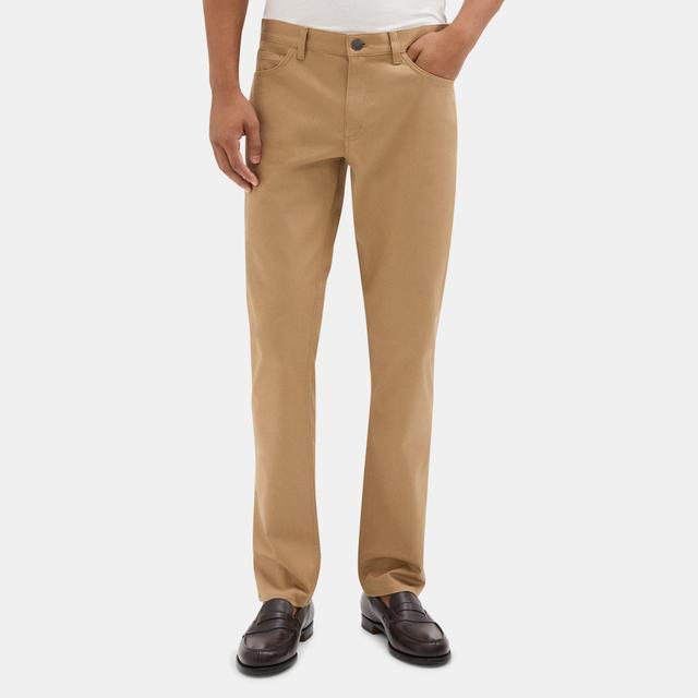 Stretch Cotton Twill Five-Pocket Pant | Theory Outlet Product Image