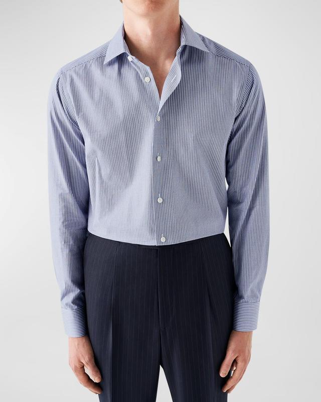 Mens Contemporary Fit Stripe Dress Shirt Product Image