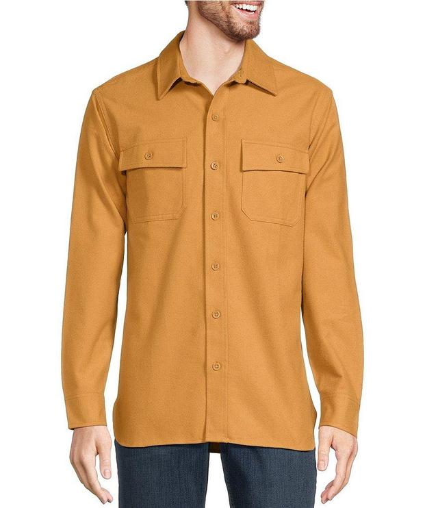 L.L.Bean Solid Chamois Long Sleeve Woven Shirt Product Image