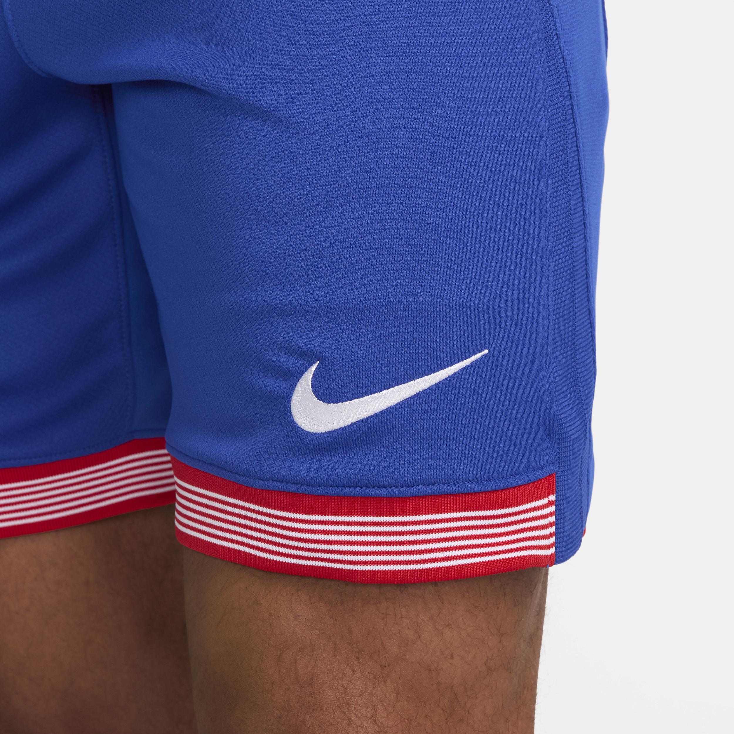 USMNT 2024 Stadium Home Nike Men's Dri-FIT Soccer Replica Shorts Product Image