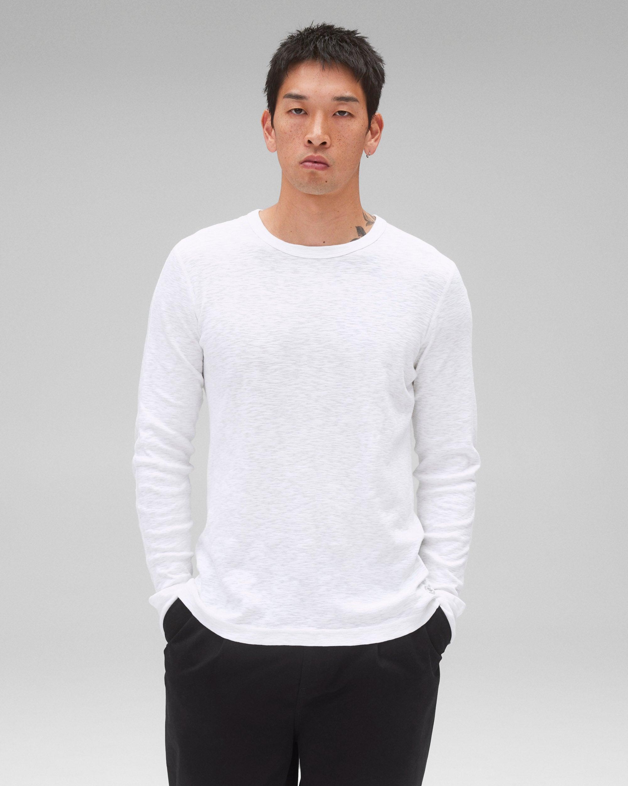 1x1 Slub Long Sleeve Male Product Image