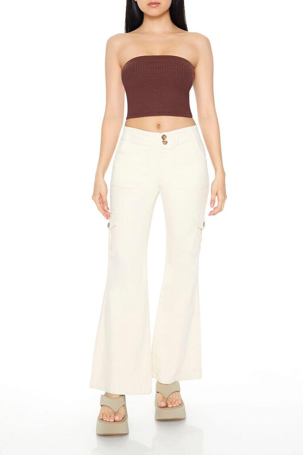 Cargo Flare Pants | Forever 21 product image