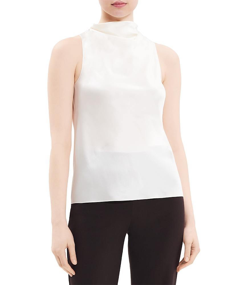 Womens Sleeveless Cowlneck Top Product Image