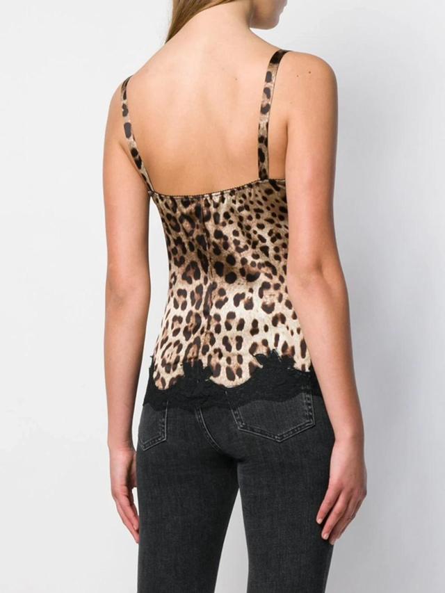 Leopard Print Cami In Brown Product Image