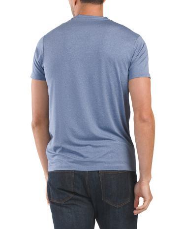 Melange Performance T-Shirt for Men | Polyester/Spandex Product Image