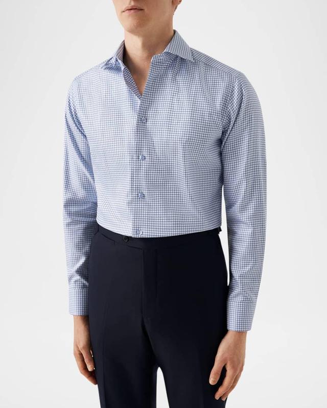 Mens Slim Fit Check King Twill Shirt Product Image