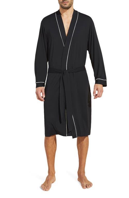 Eberjey William Lightweight Jersey Knit Robe Product Image