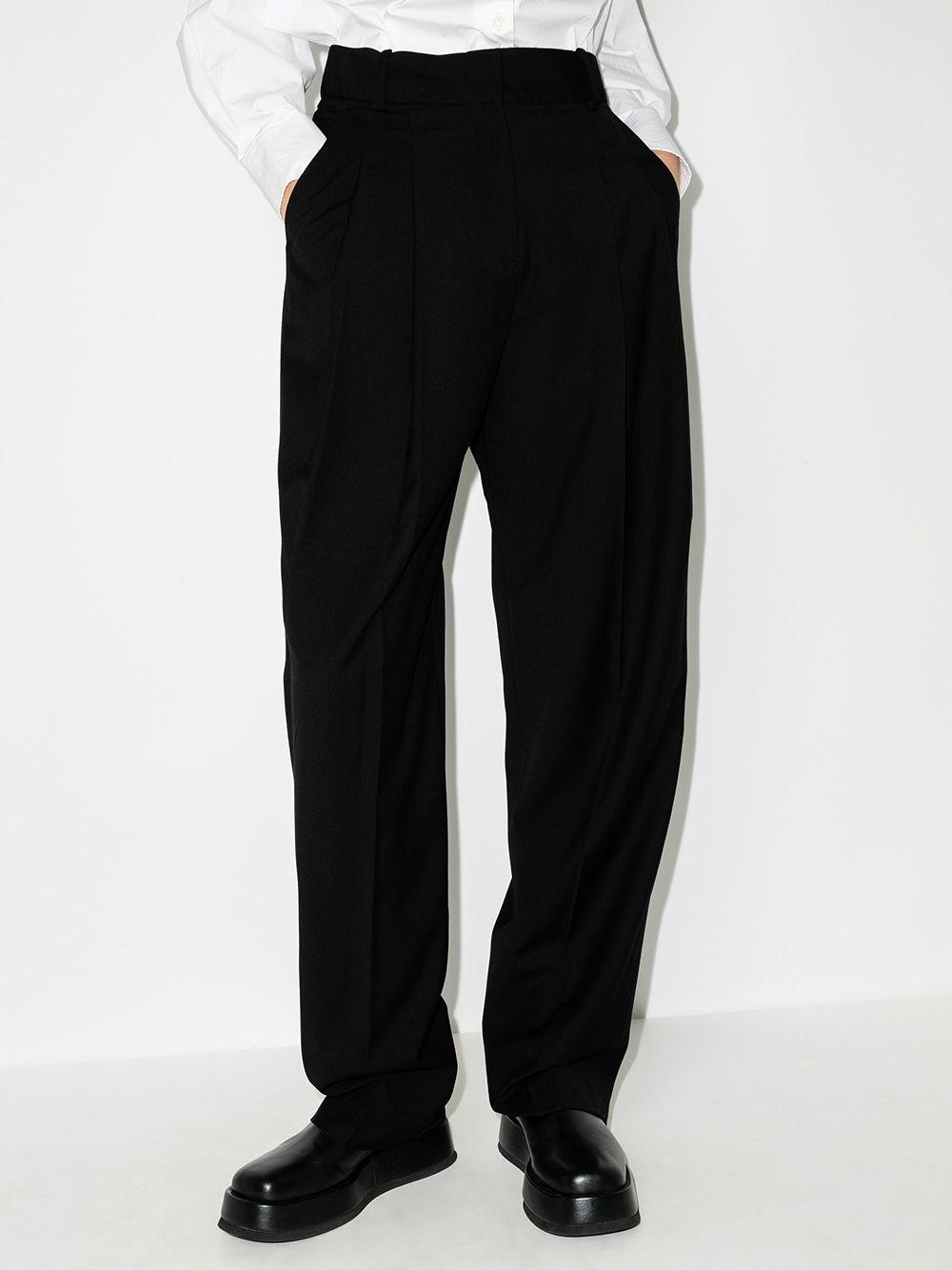 Gelso high-waisted darted trousers Product Image