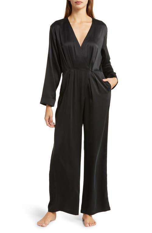 Lunya Long Sleeve Washable Silk Jumpsuit Product Image