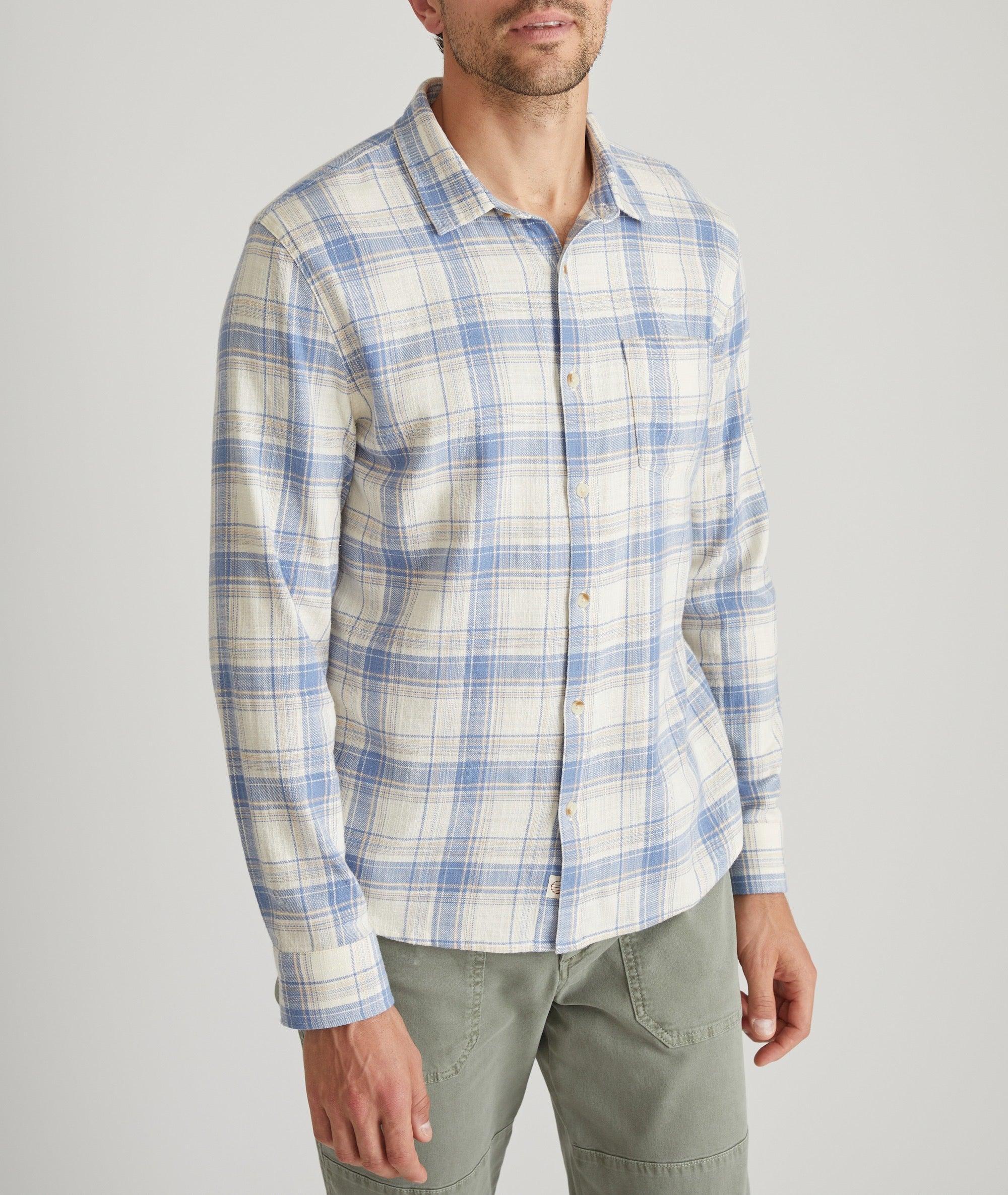 Stretch Selvage Long Sleeve Shirt Product Image