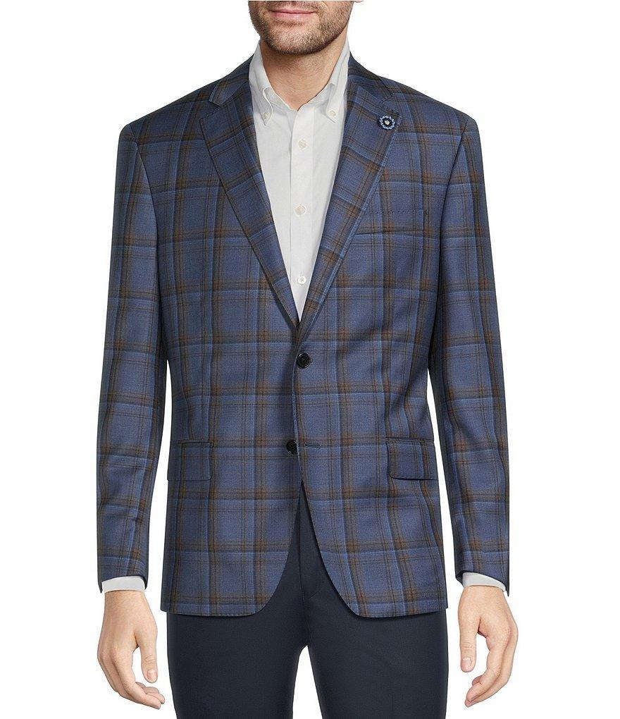 Hart Schaffner Marx New York Fit Open Plaid Pattern Sport Coat Product Image