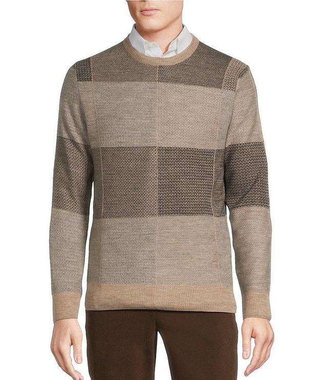 Daniel Cremieux Signature Label Mount Lussari Collection Alpaca Patchwork Sweater Product Image