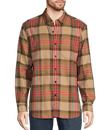 L.L.Bean Stewart Scotch Plaid Portuguese Flannel Long Sleeve Woven Shirt Product Image