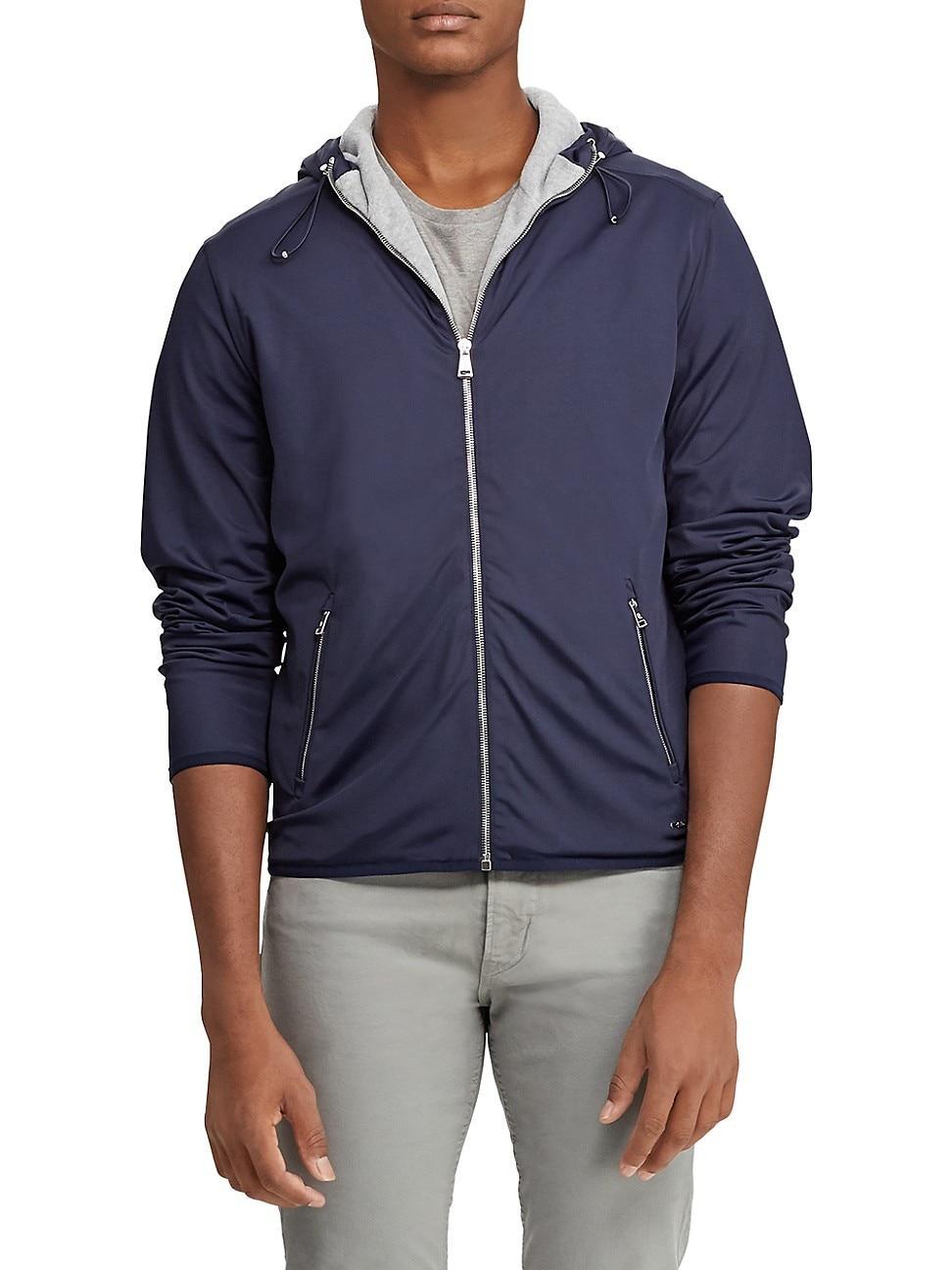 Mens Cotton Full-Zip Hoodie Product Image