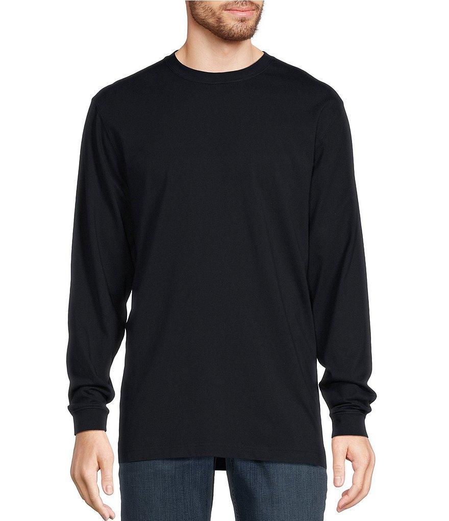 L.L.Bean Carefree Unshrinkable Long Sleeve T-Shirt Product Image