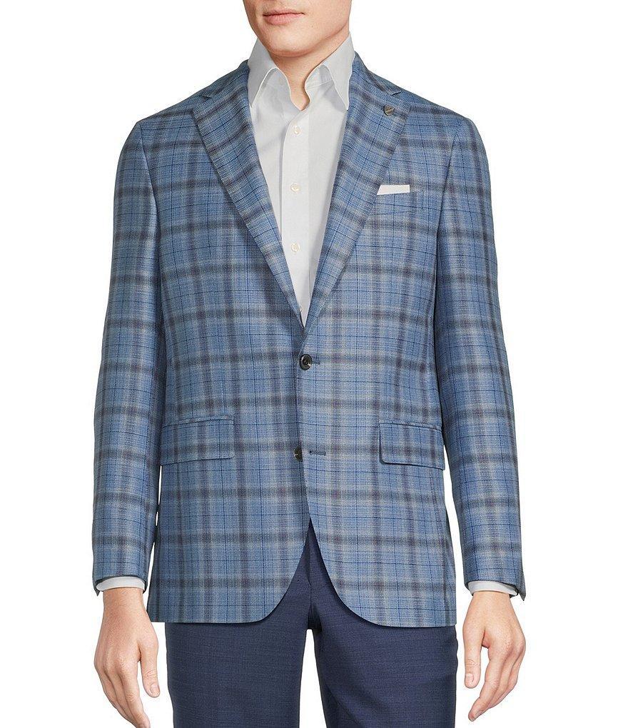 Cremieux Modern Fit Large Plaid Pattern Sport Coat Product Image