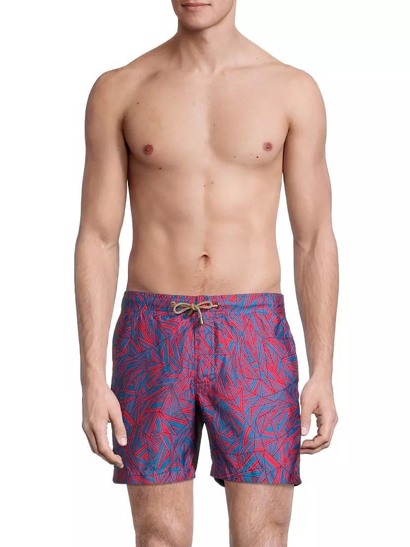 Geometric Swim Shorts Product Image