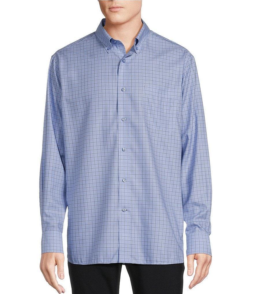 Daniel Cremieux Signature Label Non-Iron Plaid Long Sleeve Woven Shirt Product Image