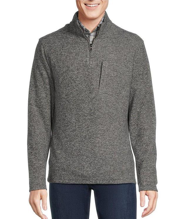 Cremieux Blue Label Sweater Fleece Quarter-Zip Pullover Product Image