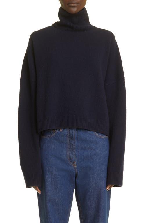 The Row Ezio Merino Wool & Cashmere Turtleneck Sweater product image