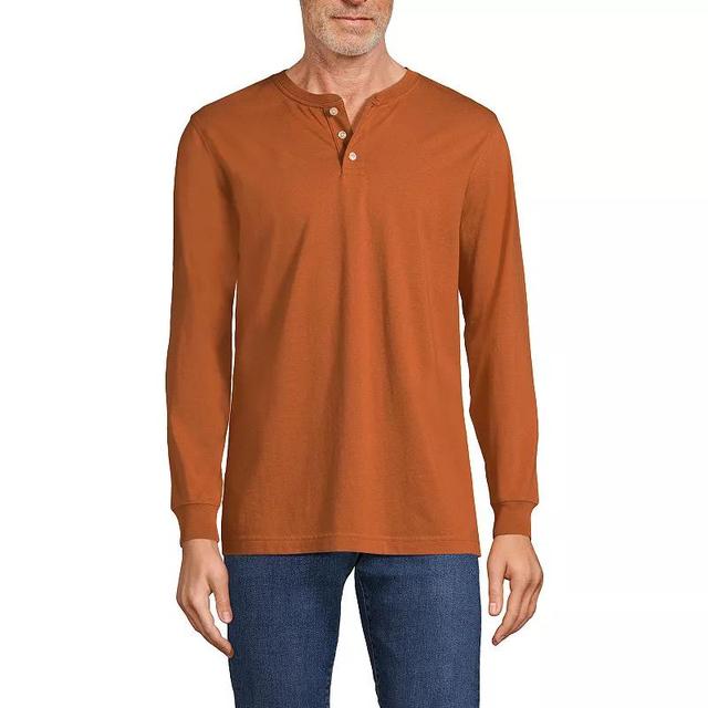 Mens Lands End Super-T Henley Product Image