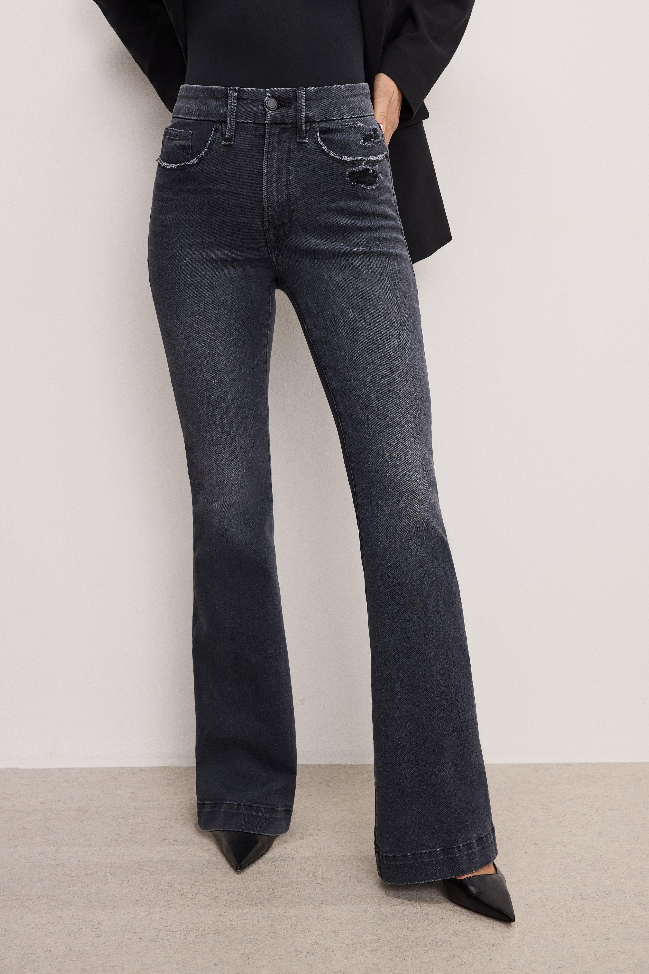 ALWAYS FITS GOOD LEGS FLARE JEANS | BLACK325 Product Image