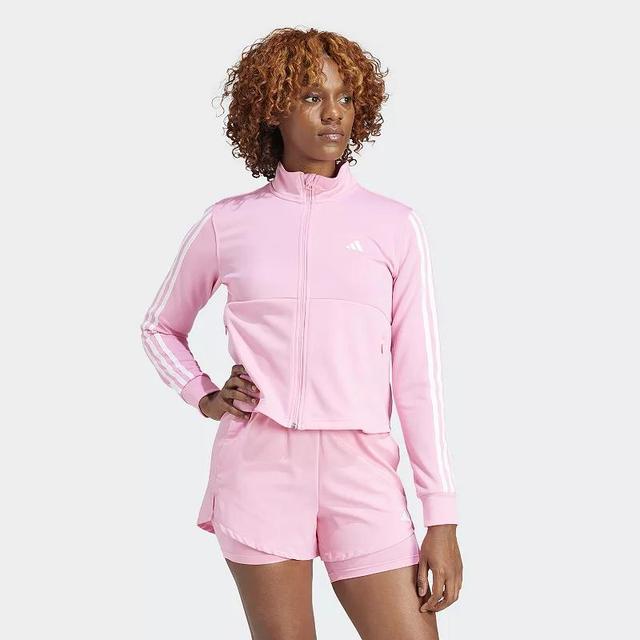 Womens adidas AEROREADY Training Essentials 3-Stripes Track Jacket Product Image