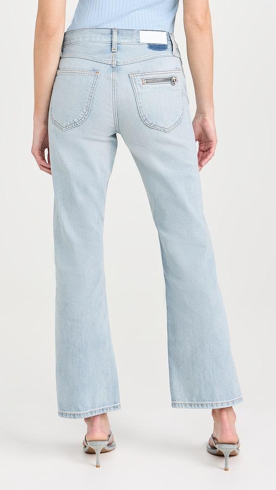 RE/DONE Mid Rise Kick Flare Jeans | Shopbop Product Image