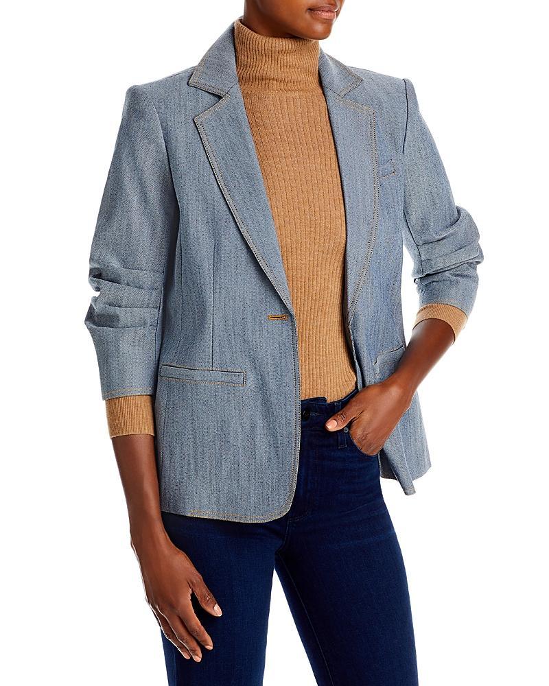 Womens Khloe Denim Blazer product image