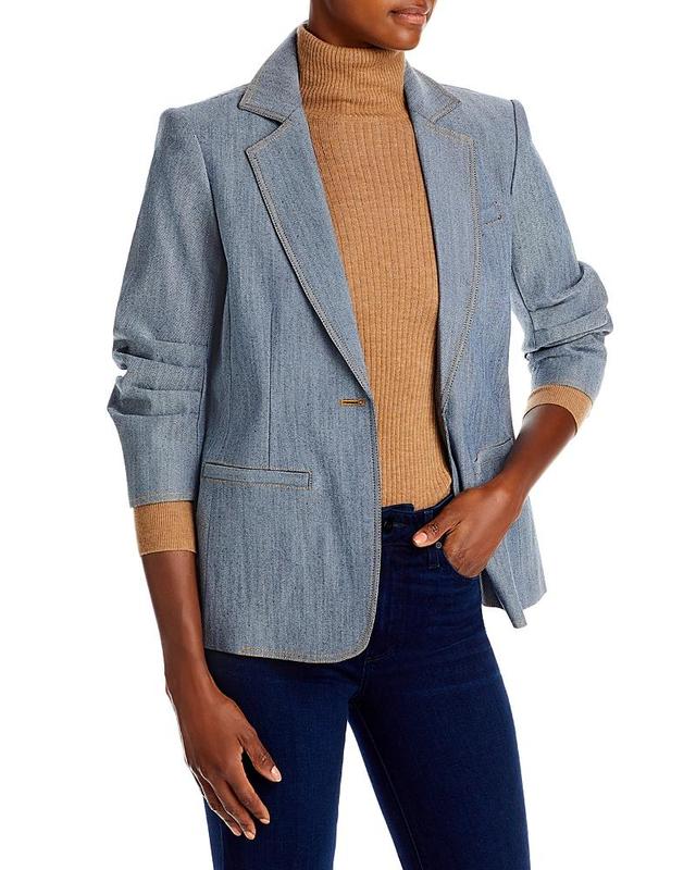 Womens Khloe Denim Blazer Product Image