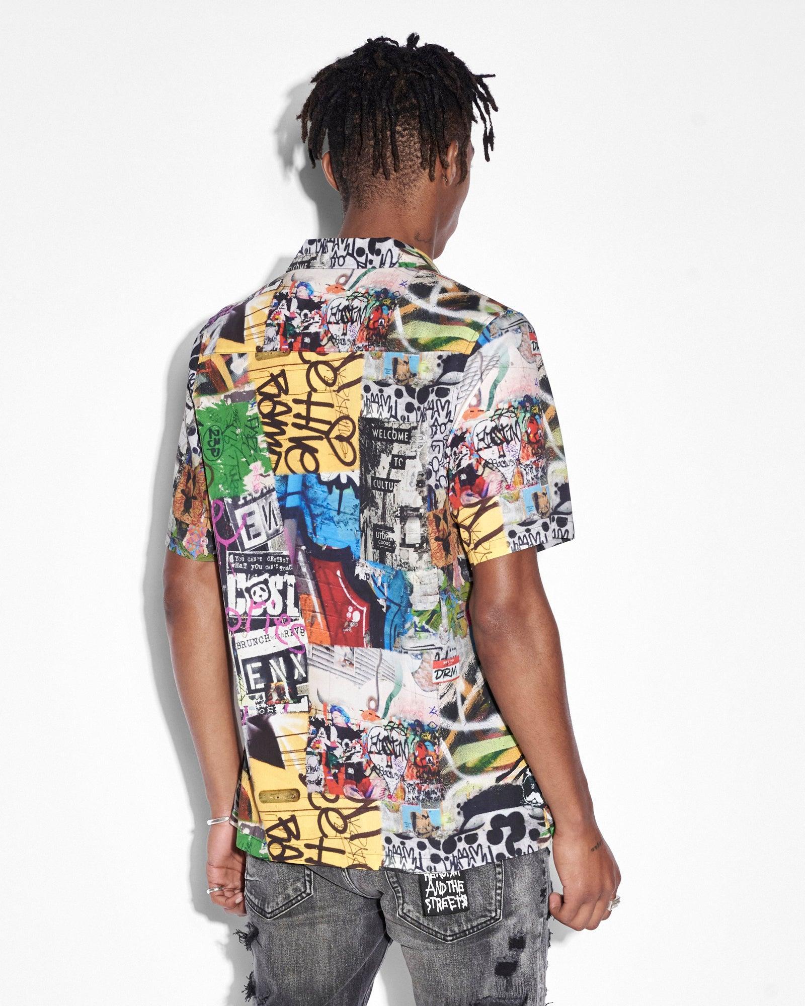 KULTURE RESORT SS SHIRT MULTI Male Product Image