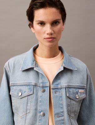 Classic Denim Trucker Jacket Product Image