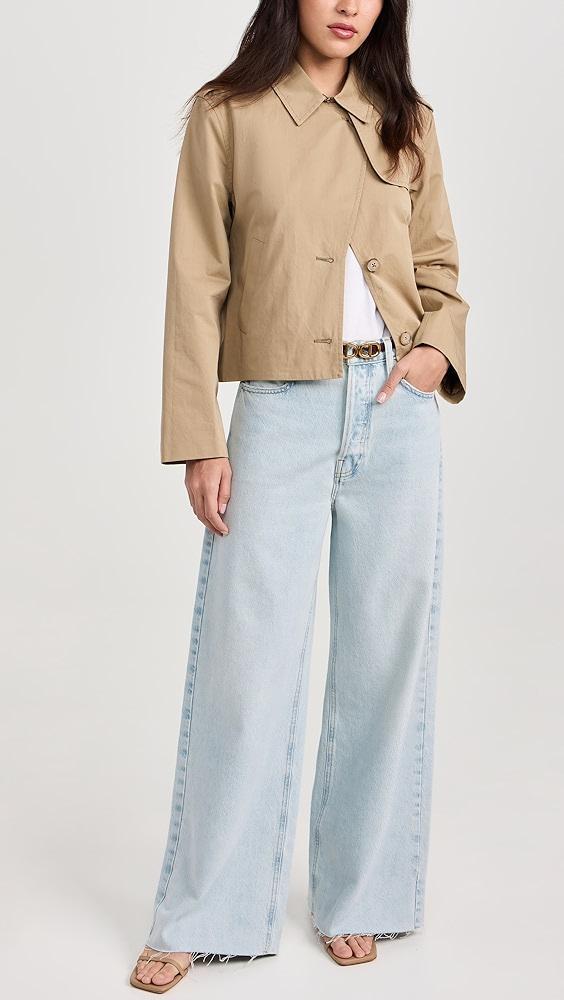 FRAME Le Low Baggy Wide Leg Jeans | Shopbop Product Image