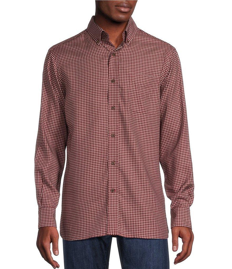 Cremieux Blue Label Check Twill Long-Sleeve Woven Shirt Product Image