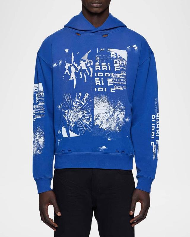 Men's French Terry Graphic Hoodie Product Image