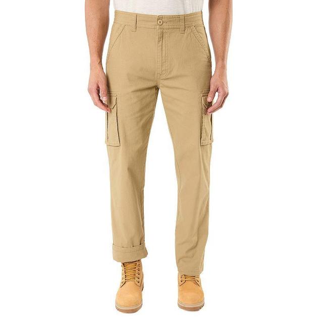 Mens Smiths Workwear Relaxed-Fit Stretch Canvas Cargo Pants Green Product Image