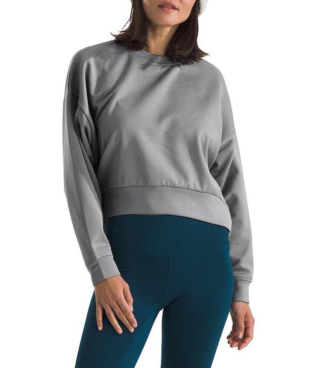 The North Face Cropped Crew Neckline Long Sleeve Pullover Product Image