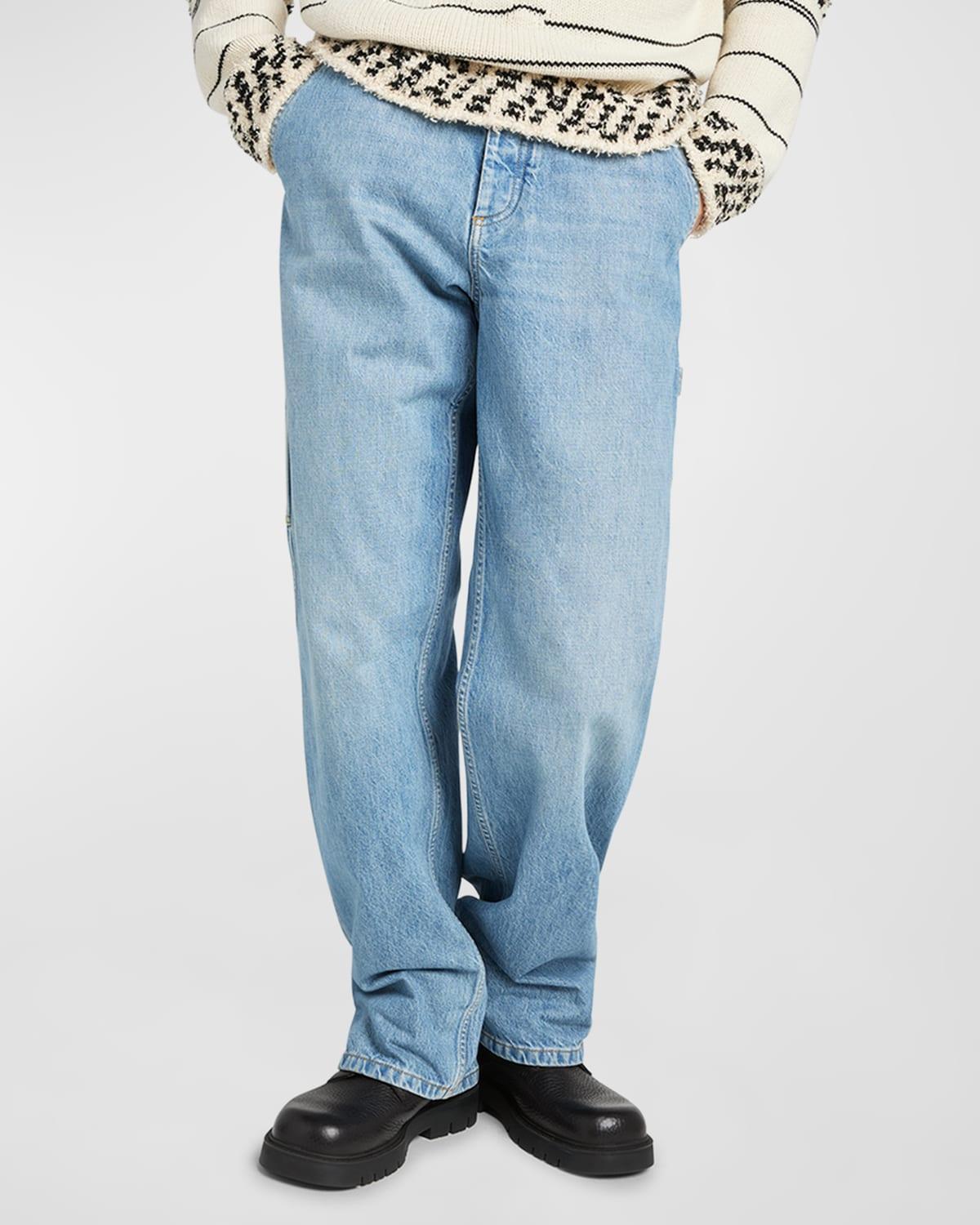 Men's New Eco Wash Denim Carpenter Pants Product Image