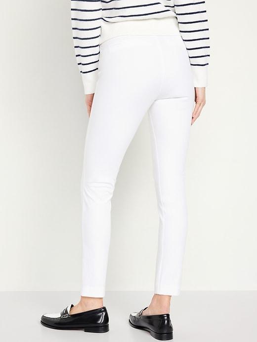 High-Waisted Pixie Skinny Ankle Pants Product Image