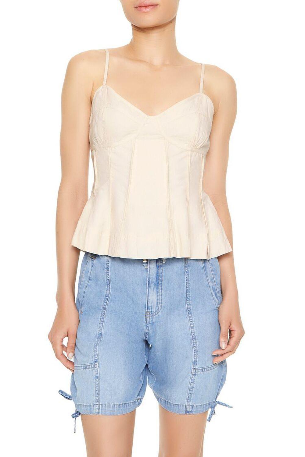 Bustier Flounce Cami | Forever 21 Product Image