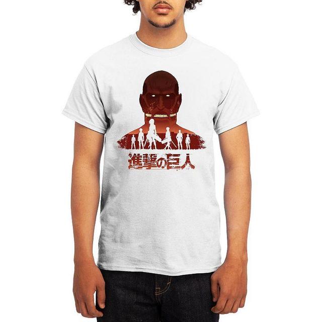 Mens Attack on Titan Tee Grey Kelly Product Image